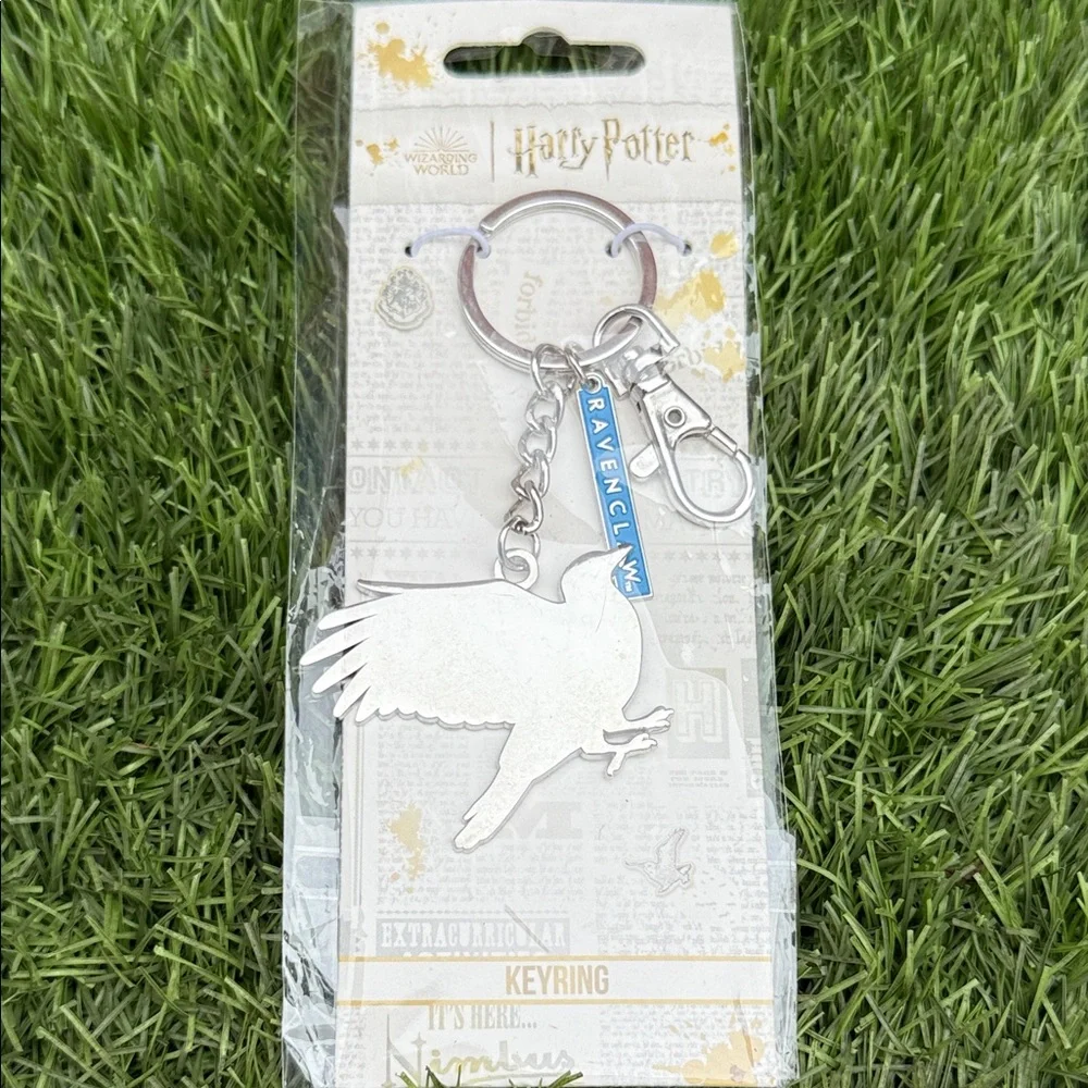Harry Potter Ravenclaw Silver Keyring